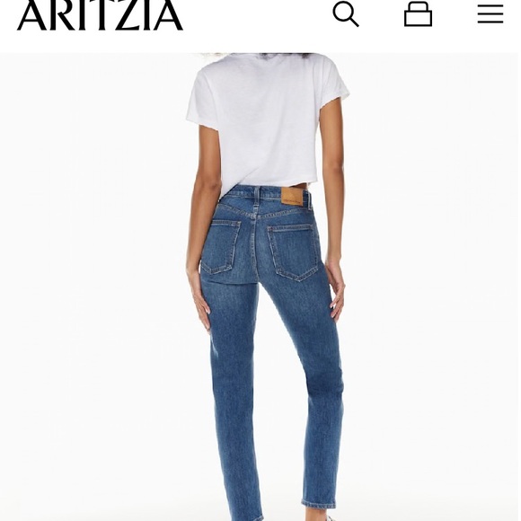 Aritzia💗Yoko HRise Slim 28L💗EUC - Picture 4 of 15